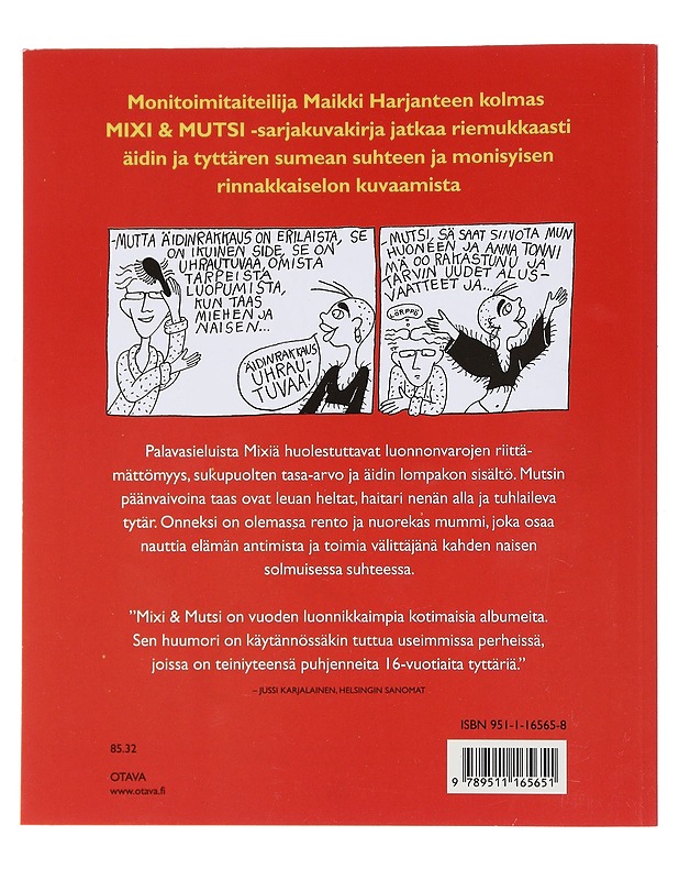 Mixi & mutsi : mansikoita ja meditointia - Maikki Harjanne - Sarjakuvat - 10105608086 - 1