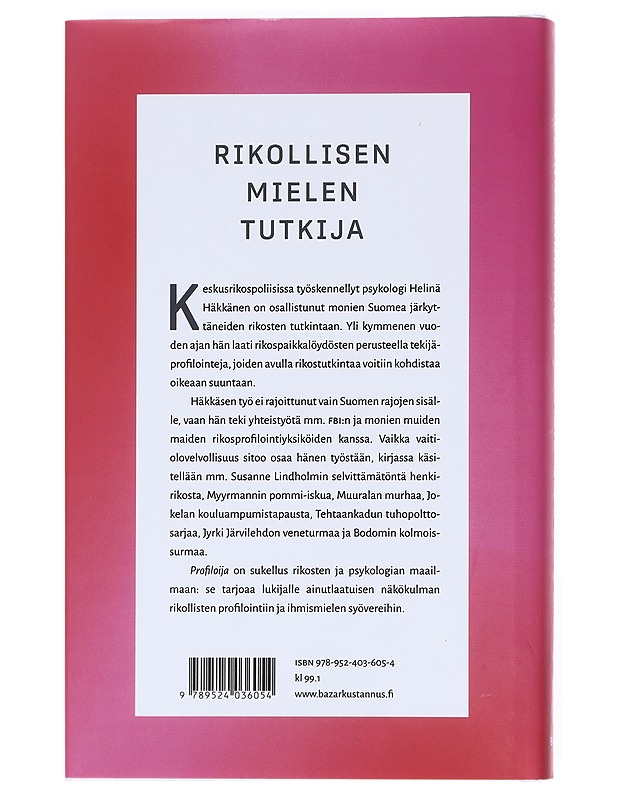 Profiloija - Helinä Häkkänen - Tietokirjat - 10105608103 - 1