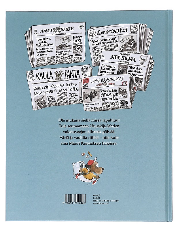 Etusivun juttu, eli, Kuinka sanomalehti syntyy - Kunnas, Mauri - Lastenkirjat - 10105608125 - 1