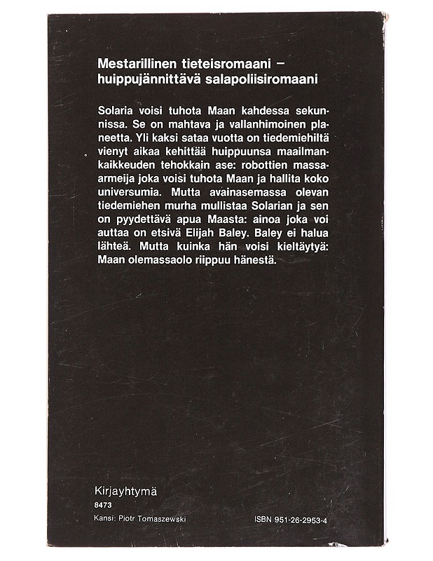 Alaston aurinko - Asimov, Isaac - Romaanit ja novellit - 10105608123 - 1