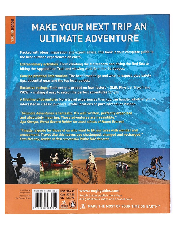 Ultimate adventures : a rough guide to adventure travel - Greg Witt - Romaanit ja novellit - 10105608135 - 1