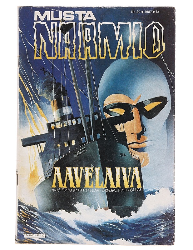 Musta naamio : No 20 /1987/ 8:- - Fantasia- ja scifi - 10105608144 - 0