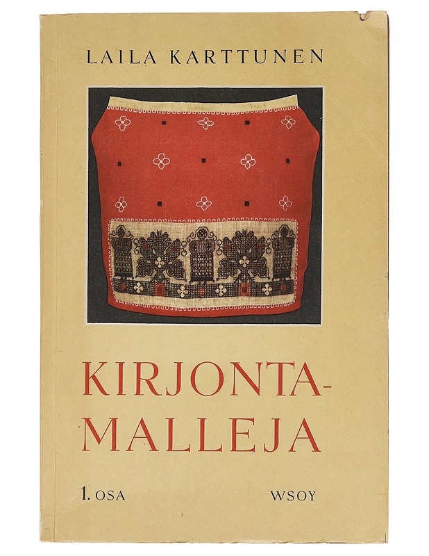 Kirjontamalleja 1. osa - Laila Karttunen - Käsityökirjat - 10105608154 - 0
