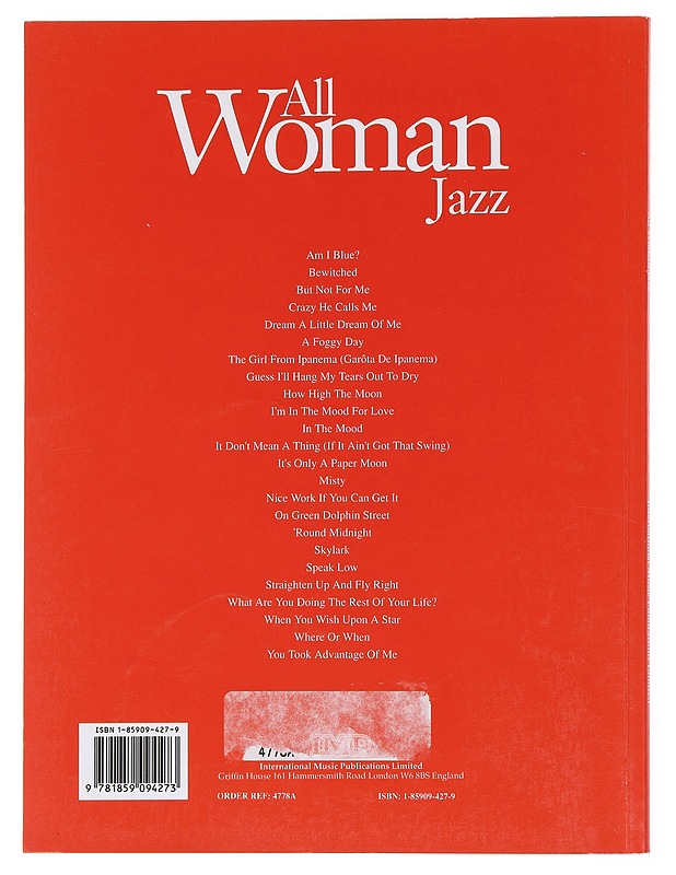 All woman Jazz - Romaanit ja novellit - 10105608160 - 1