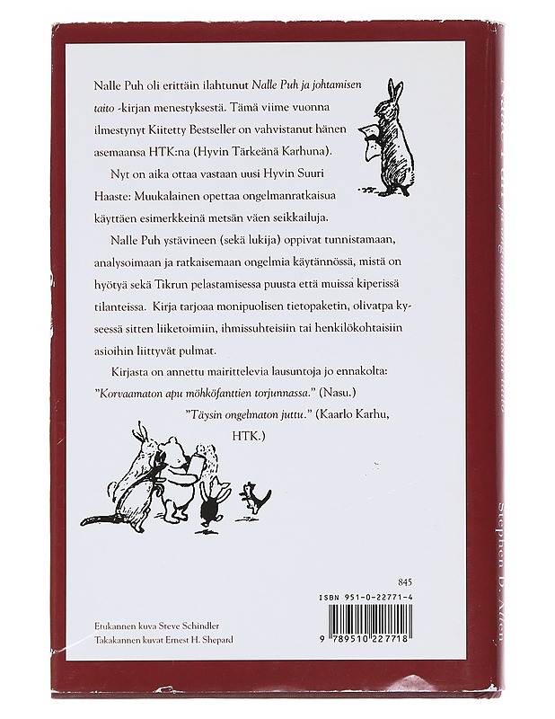 Nalle Puh ja ongelmanratkaisun taito / jossa Nalle Puh ja Nasu ystävineen tutkivat miten ongelmia ratkotaan - Roger E. Allen - Tietokirjat ja oppaat - 10105608184 - 1