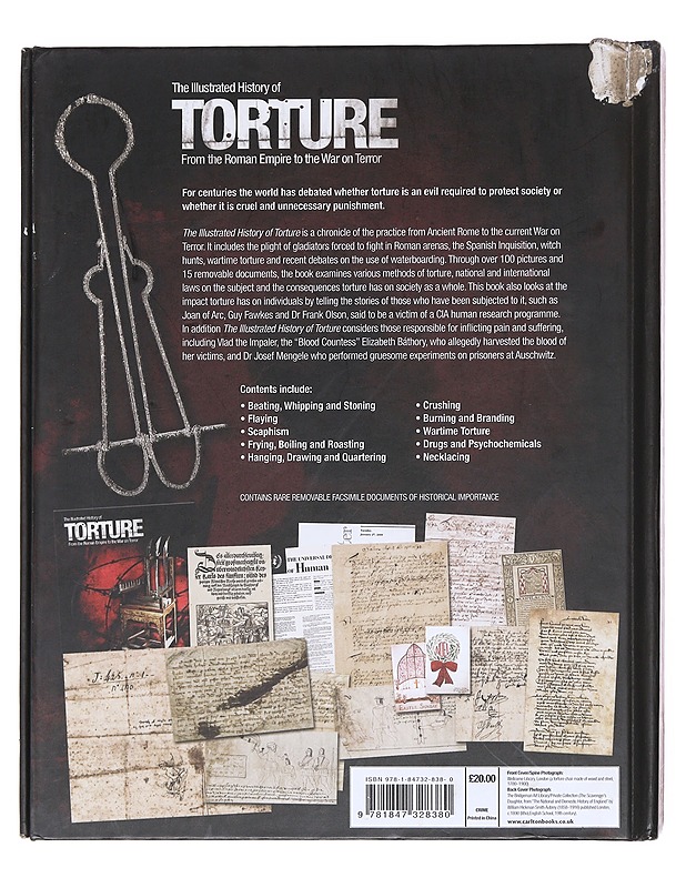 The illustrated history of torture: From the Romen Empire to the War on Terror- Jack Vernon - Tietokirjat - 10105608196 - 1