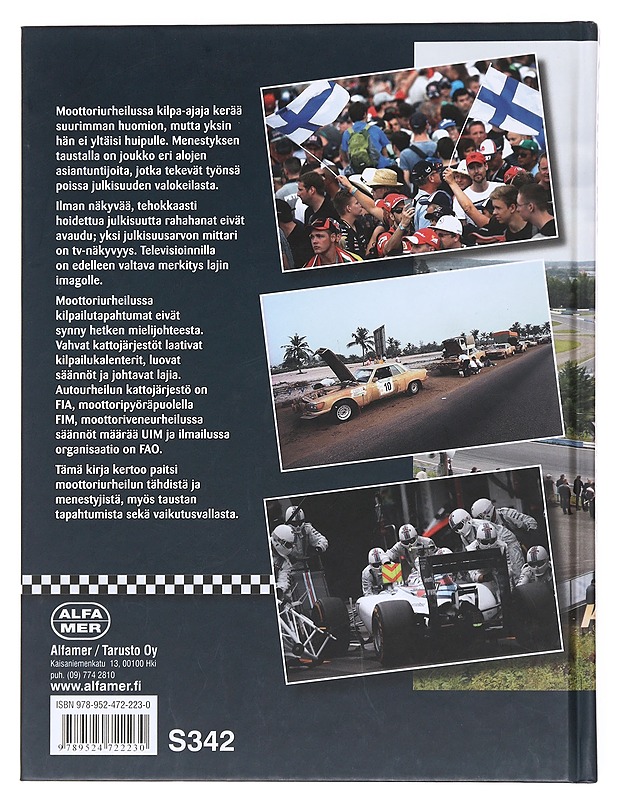 Varikko / motorsportin taustatekijät - Erkki Vanhanen - Tietokirjat ja oppaat - 10105608202 - 1