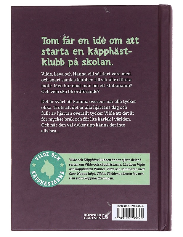 Vilde och käpphästklubben - Bicho, Jenny - Kirja lahjaksi - 10105608214 - 1