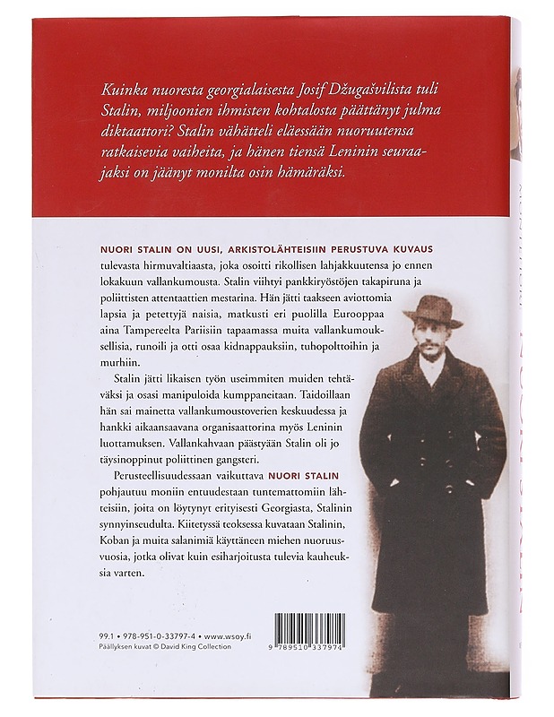 Nuori Stalin - Montefiore, Simon Sebag - Elämäkerrat ja muistelmat - 10105608220 - 1