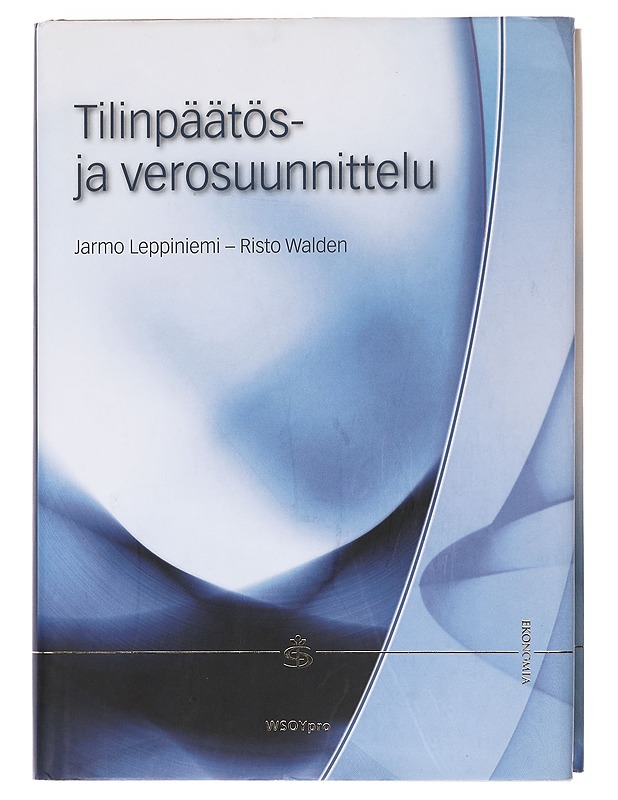 Tilinpäätös- ja verosuunnittelu - Leppiniemi, Jarmo - Tietokirjat ja oppaat - 10105608230 - 0