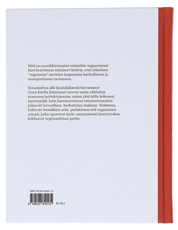 Kokkaa vegemmin / reseptejä vegaaneille ja sekaaneille - Enkelsaari, Oona-Emilia - Ruokakirjat - 10105608245 - 1