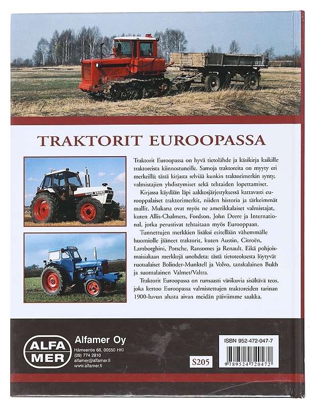 Traktorit Euroopassa - MORLAND, ANDREW - Tietokirjat ja oppaat - 10105608301 - 1