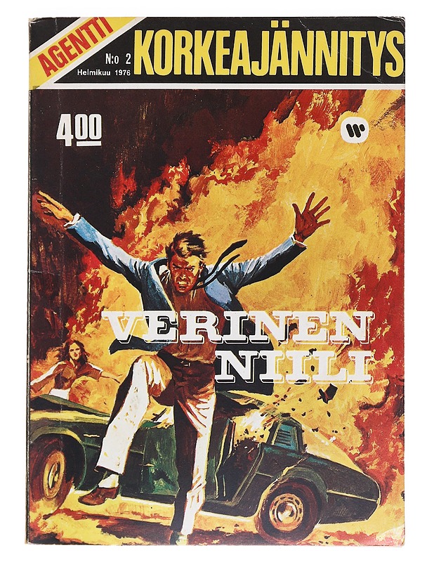Agentti Korkeajännitys N:o 2 Helmikuu 1976 - Sarjakuvat - 10105608328 - 0