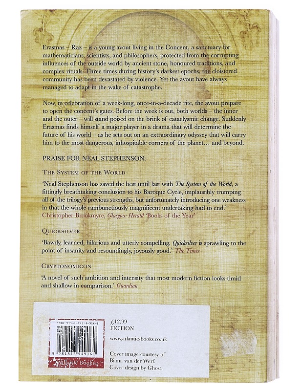 Anathem - Neal Stephenson - Fantasia- ja scifi - 10105608367 - 1
