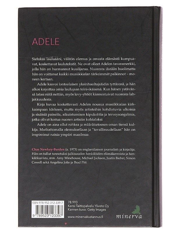 Adele / henkilökuva - Newkey-Burden, Chas - Elämäkerrat ja muistelmat - 10105608377 - 1