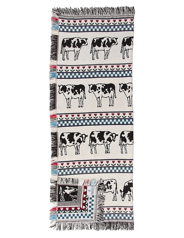 CROWN CRAFTS Pat Meyers Cow -torkkupeitto, 113x163 cm - Tyynyt ja peitot - 10105608378 - 0