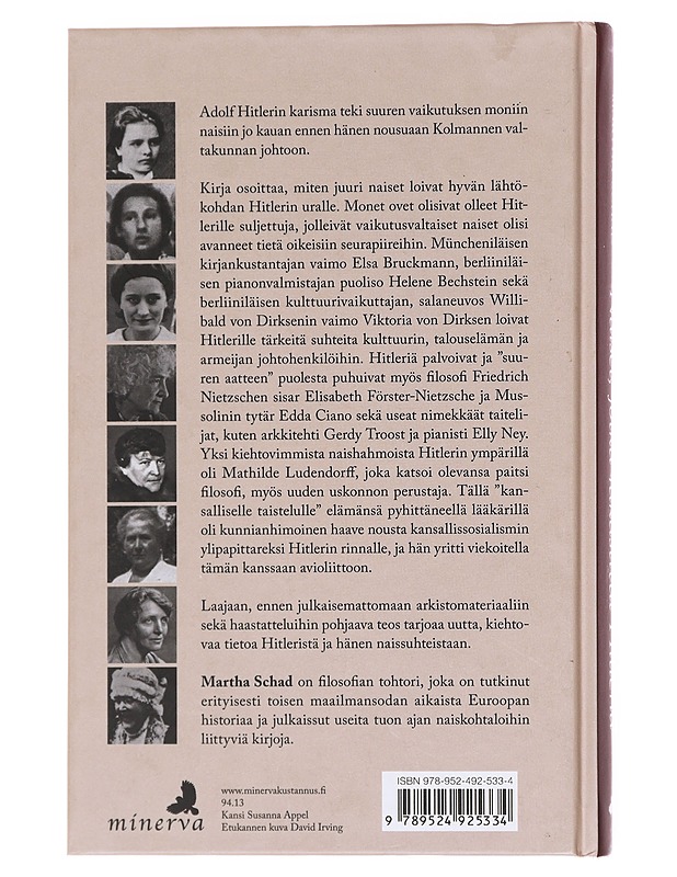 Naiset, jotka rakastivat Hitleriä - Schad, Martha - Elämäkerrat ja muistelmat - 10105608400 - 1