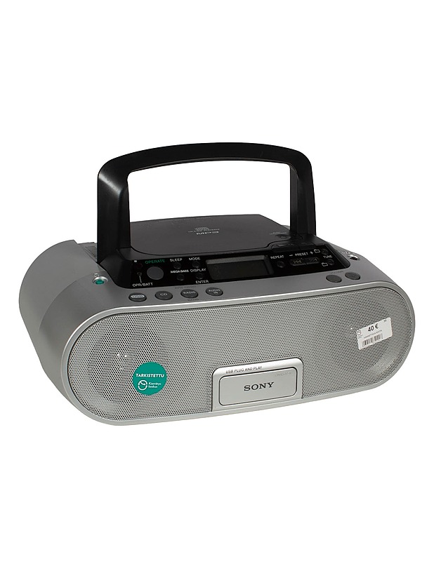SONY ZS-PS20CP CD-radio - Viihde-elektroniikka - 10105608427 - 0