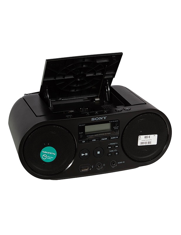 SONY ZS-PS50 Personal Audio System CD-soitin/AM/FM viritin - Viihde-elektroniikka - 10105608422 - 1