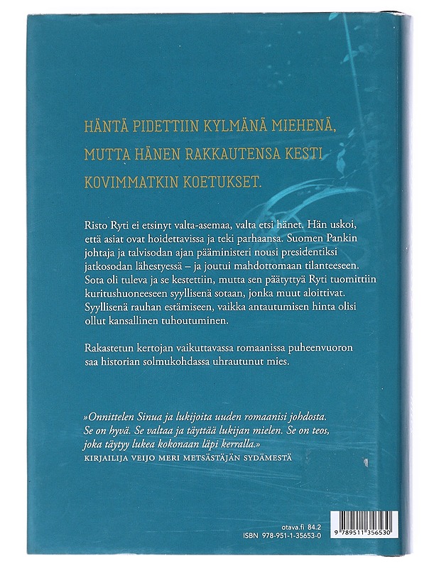 Toinen mies - Raija Oranen - Kaunokirjallisuus - 10105608448 - 1