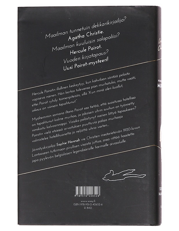Nimikirjainmurhat / uusi Hercule Poirot -mysteeri - Hannah, Sophie - Romaanit ja novellit - 10105608452 - 1