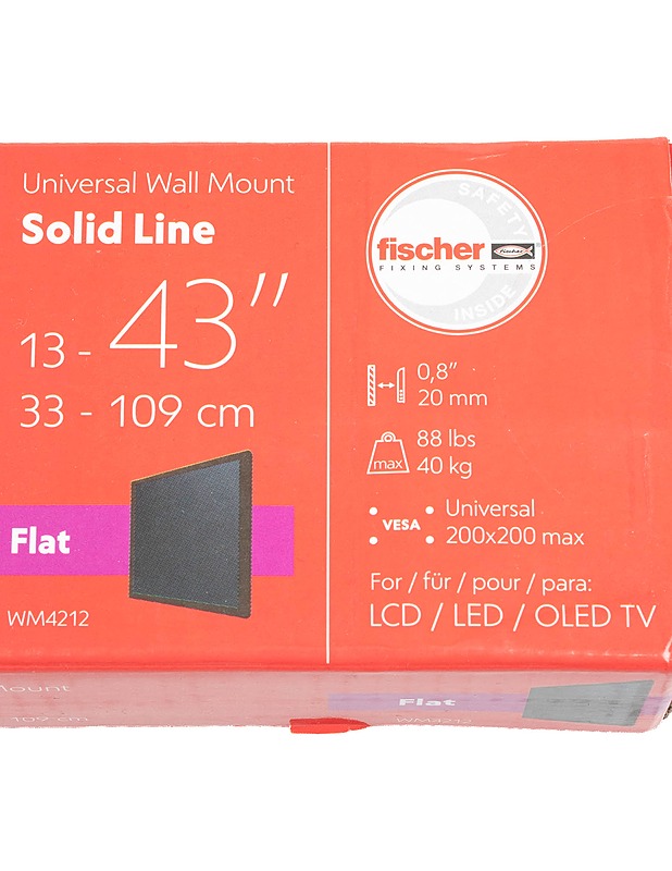 ONE FOR ALL Solid Line WM4212 television seinäteline - Viihde-elektroniikka - 10105608455 - 1
