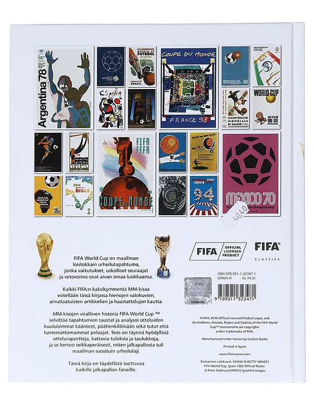 MM-kisojen virallinen historia / FIFA world cupT  - Historiakirjat - 10105608462 - 1