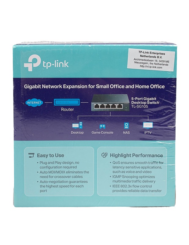 TP-LINK Tl-sg105 kytkin - Muu elektroniikka - 10105608476 - 2