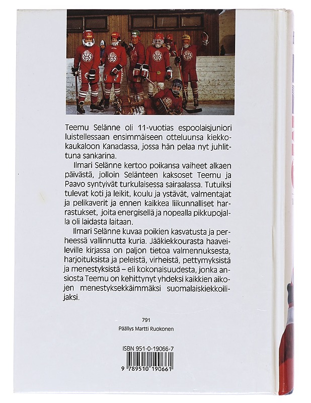 Teemu - Ilmari Selänne - Elämäkerrat ja muistelmat - 10105608532 - 1