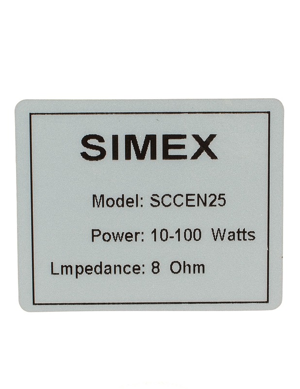 SIMEX Sccen25 keskikaiutin - Viihde-elektroniikka - 10105608562 - 3
