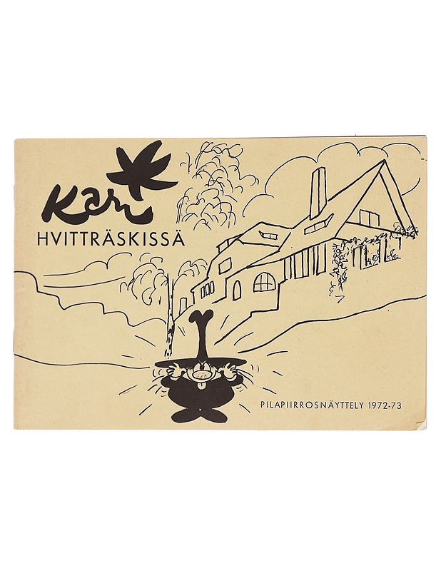 Kari Hvitträskissä - Pilapiirrosnäyttely 1972-73 - Sarjakuvat - 10105608588 - 0