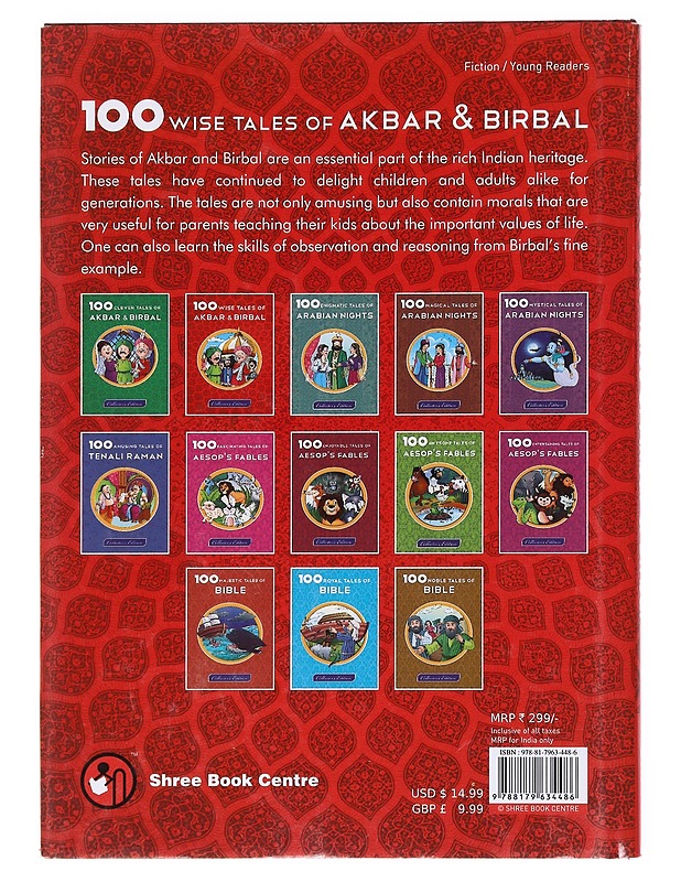 100 Wise Tales of Akbar & Birbal - Sunita Pant Bansal - Lastenkirjat - 10105608613 - 1