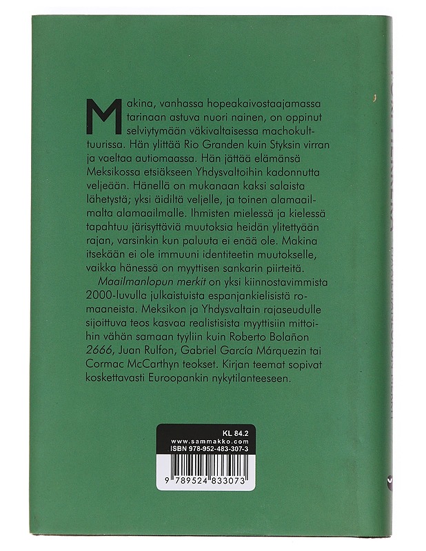 Maailmanlopun merkit - Herrera, Yuri - Romaanit ja novellit - 10105608620 - 1