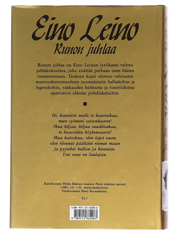 Runon juhlaa - Leino, Eino - Runot ja näytelmät - 10105608639 - 1