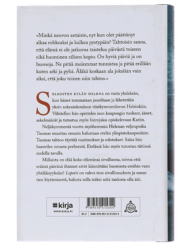 Lopotti- Kinnunen, TImmo - Romaanit ja novellit - 10105608642 - 1