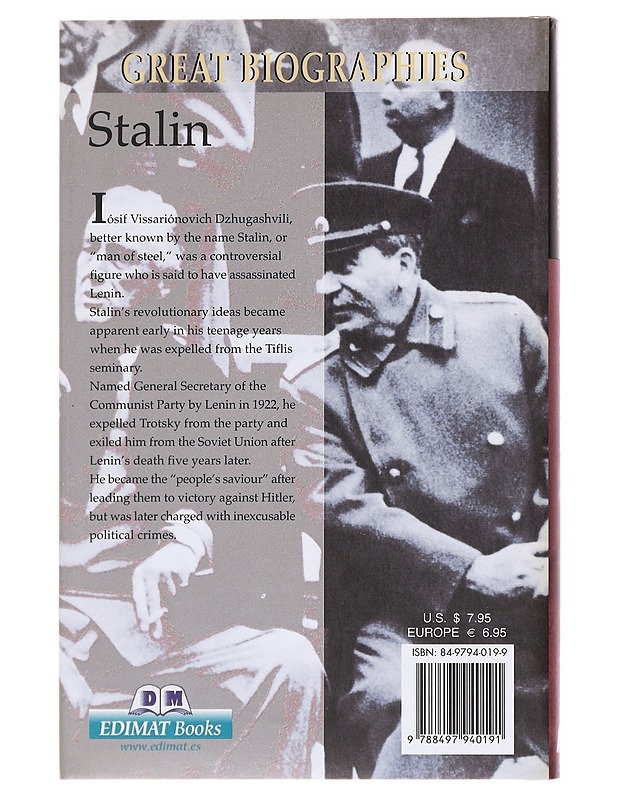 Stalin - Giménez, Manuel - Historiakirjat - 10105608645 - 1