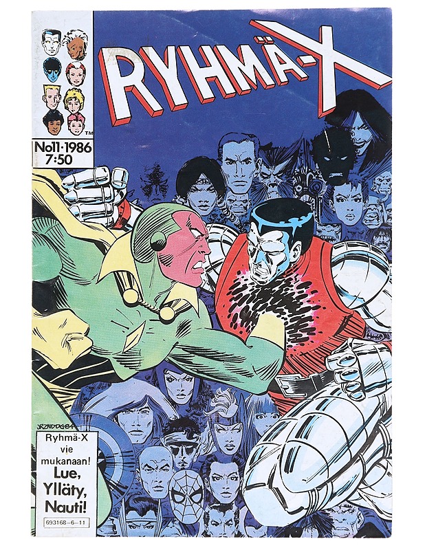 Ryhmä-X 11/86 - Sarjakuvat - 10105608660 - 0