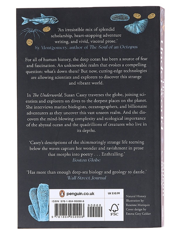 The underworld : journeys to the depths of the ocean - Susan Casey - Romaanit ja novellit - 10105608685 - 1