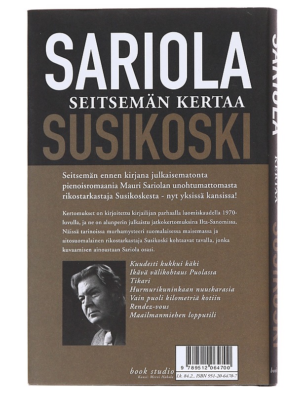 Seitsemän kertaa Susikoski - Mauri Sariola - Romaanit ja novellit - 10105608683 - 1