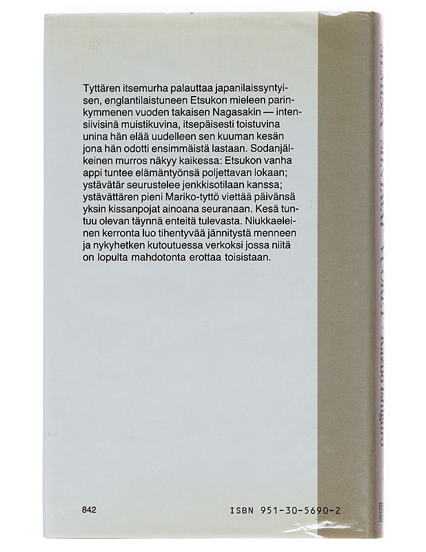 Silmissä siintävät vuoret - Kazuo Ishiguro - Kaunokirjallisuus - 10105608693 - 0