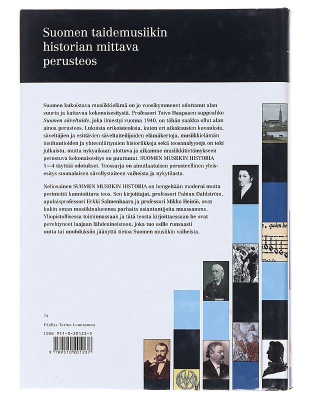 Suomen musiikin historia 1-4  - Tietokirjat - 10105608697 - 1