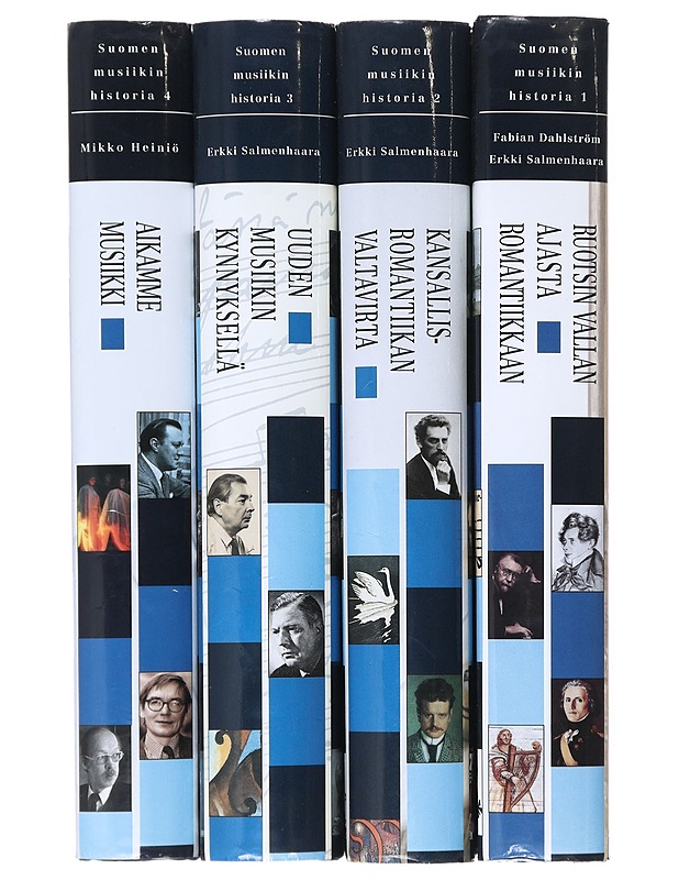 Suomen musiikin historia 1-4  - Tietokirjat - 10105608697 - 2