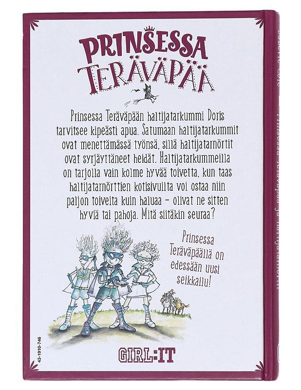 Prinsessa Teräväpää ja haltijatarnörtit - Cole, Babette - Lastenkirjat - 10105608699 - 1