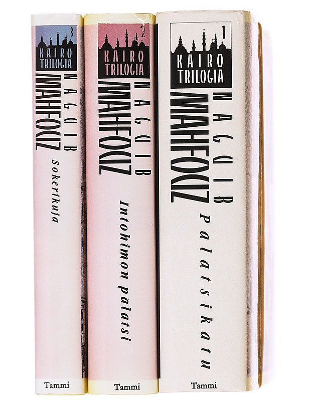 Kairo-trilogia 1-3 - Mahfouz, Naguib - Romaanit ja novellit - 10105608715 - 2