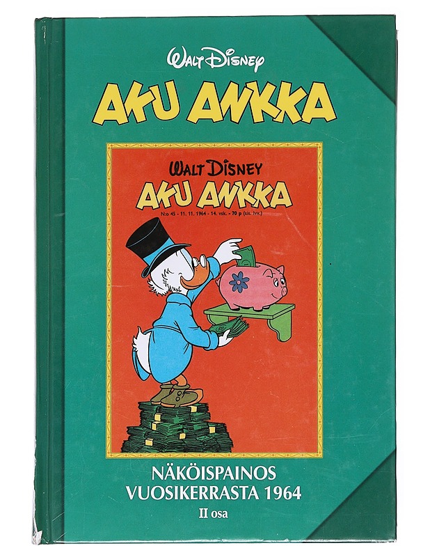 Aku Ankka / näköispainos vuosikerrasta 1964 II osa - Disney, Walt - Sarjakuvat - 10105608738 - 0
