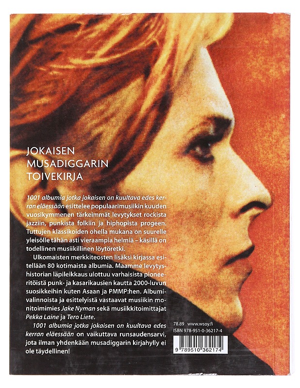 1001 albumia, jotka jokaisen on kuultava edes kerran eläessään - Nyman, Jake - Tietokirjat ja oppaat - 10105608740 - 1