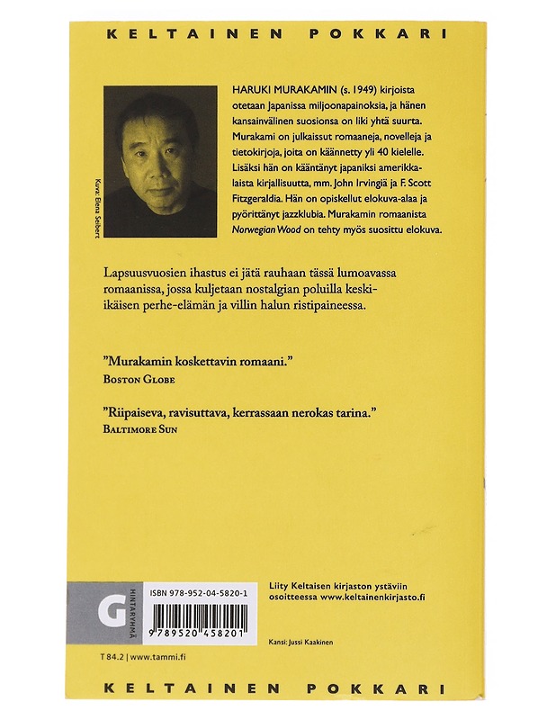Rajasta etelään, auringosta länteen - Murakami, Haruki - Romaanit ja novellit - 10105608762 - 1