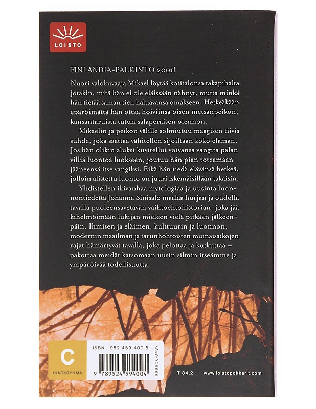 Ennen päivänlaskua ei voi - Johanna Sinisalo - Romaanit ja novellit - 10105608769 - 1