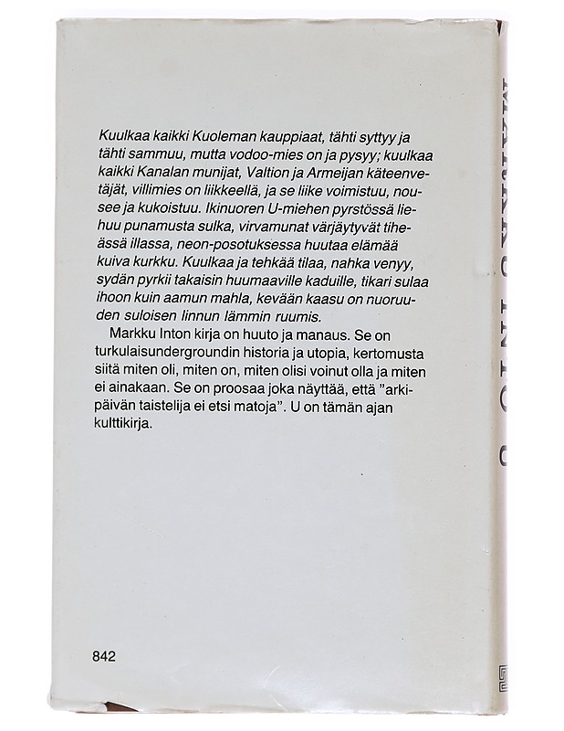 U - Markku Into - Kaunokirjallisuus - 10105608792 - 1