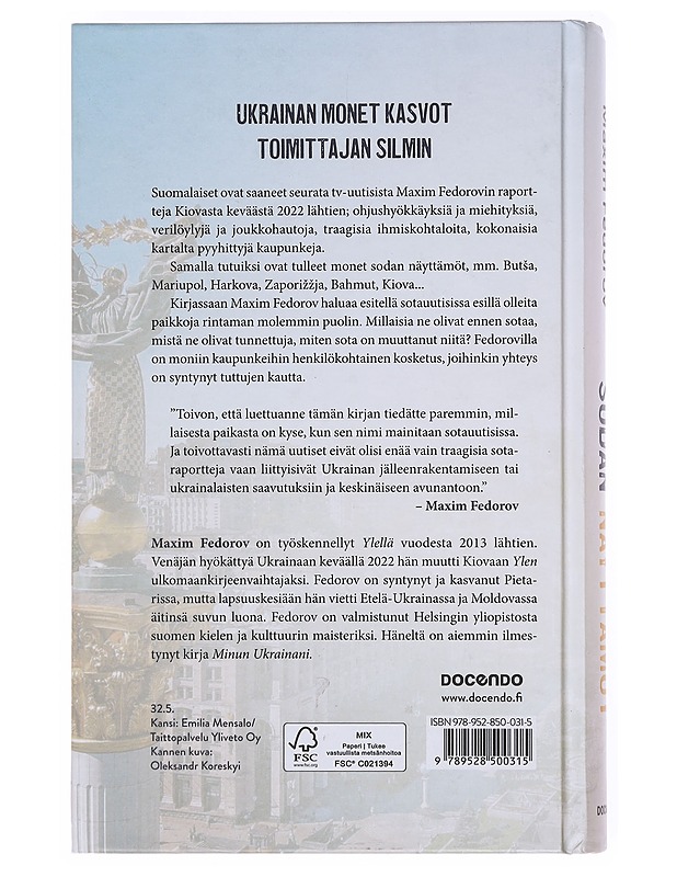 Sodan näyttämöt - Maxim Fedorov - Tietokirjat ja oppaat - 10105608796 - 1